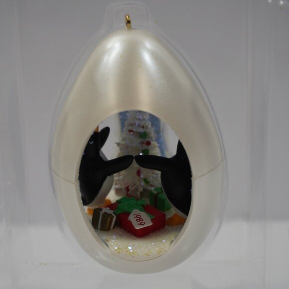 Lot of 2 Vintage  Hallmark 1st Winter Surprise Series 1989 - Picture 4 of 10